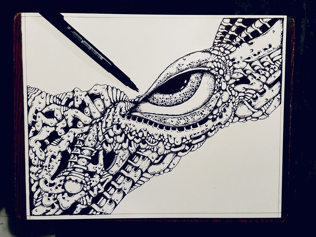 StuartS36492746's tweet image. More work done! #ArtistOnTwitter #ColoringBook #coloringbookpage #drawing #drawingart