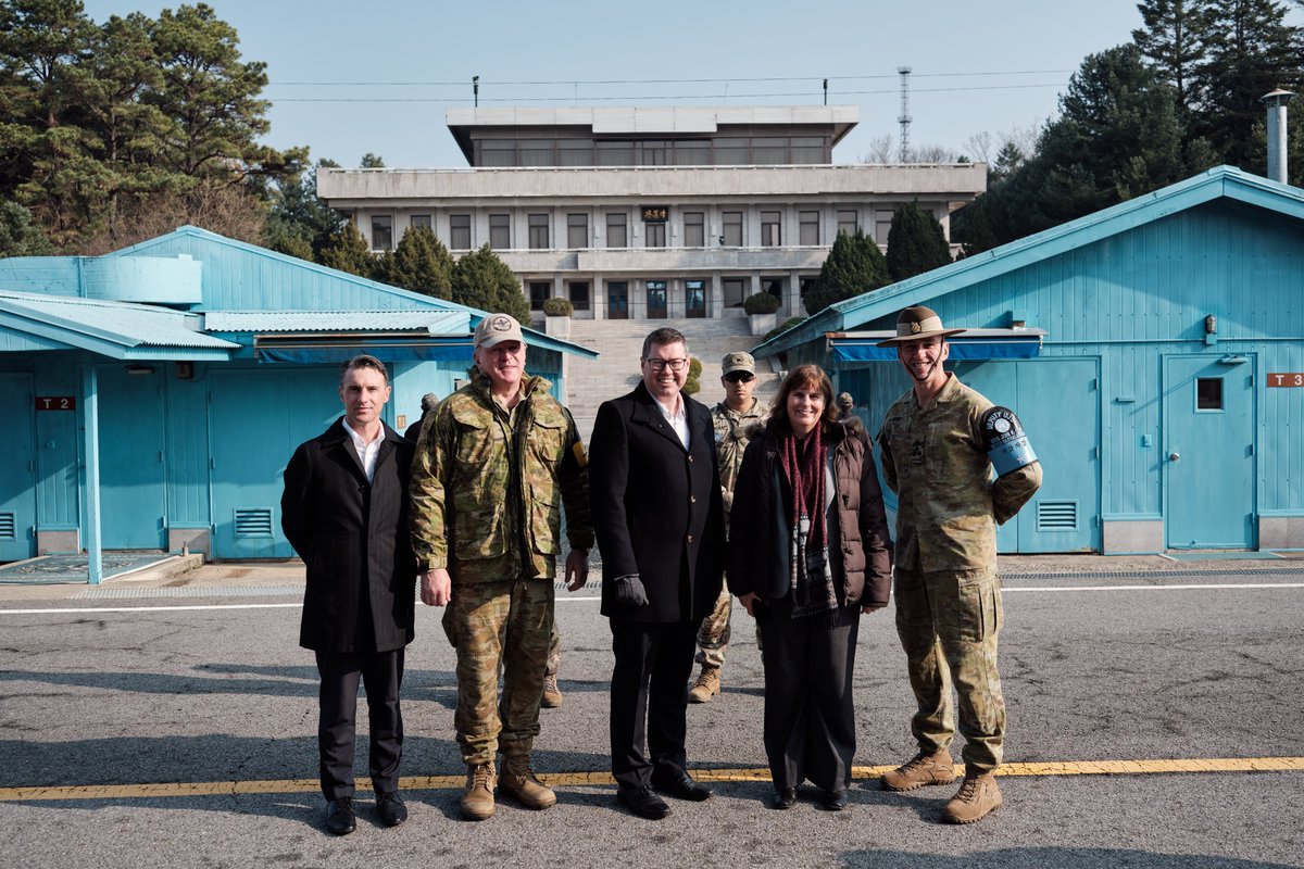 AusAmbROK's tweet photo. .@PatConroy1 in #Seoul, proudly representing #Australia at the ROK-UNCMS Defense Ministerial Meeting.
Together, Australia and the ROK are forging strong #partnerships to bolster shared security goals on the Korean peninsula and in the region. #ComprehensivePartnership @ROK_MND https://t.co/fDERNpmyED
