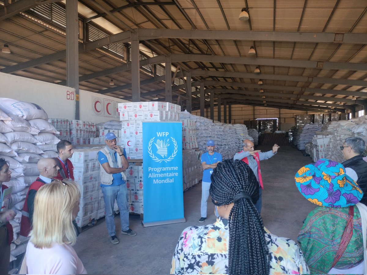 A great field mission to the #Saharawi #refugee camps with donors,<a href="/Algeria_MFA/">وزارة الشؤون الخارجية| MFA-Algeria</a> @msberrah, <a href="/CRA_DZ/">Croissant Rouge DZ</a>,<a href="/BuhubeiniYahya/">Buhubeini Yahya</a>, partners  &amp; <a href="/UNALGERIA/">Nations Unies en Algérie</a>. We saw results on the ground &amp; humanitarian needs across sectors. <a href="/UNICEFAlgerie/">UNICEF Algérie</a> is proud of the strong #partnership #ForEveryChild