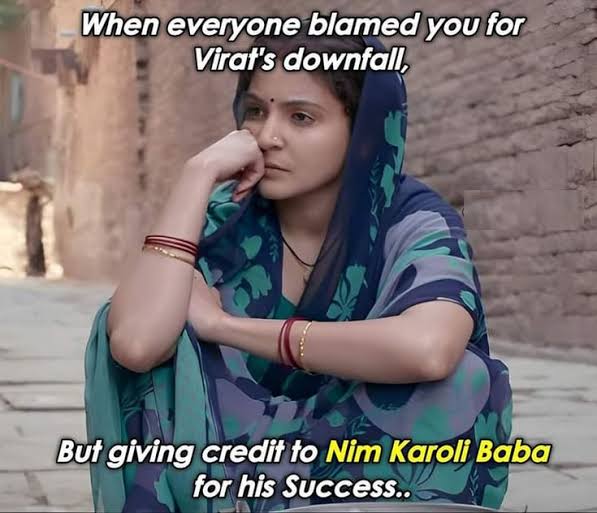 सबका वक़्त आता है ? जब कोहली रन नहीं बना रहे थे तो अनुष्का को कौन गालियाँ दे रहा था सभी जानते हैं ?