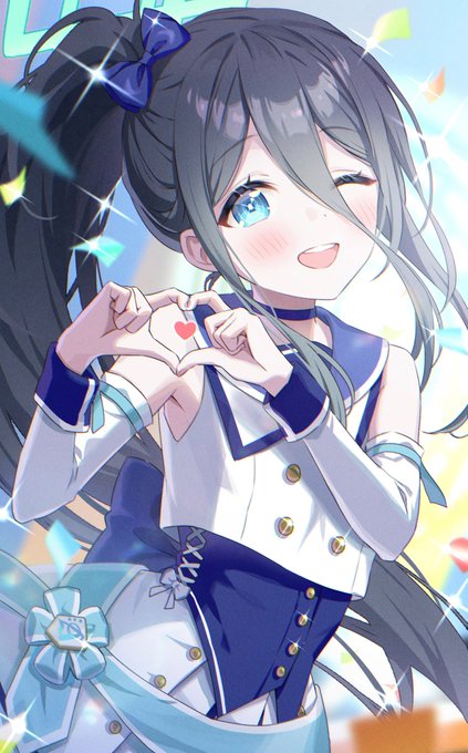 「blue eyes idol」 illustration images(Latest)｜4pages