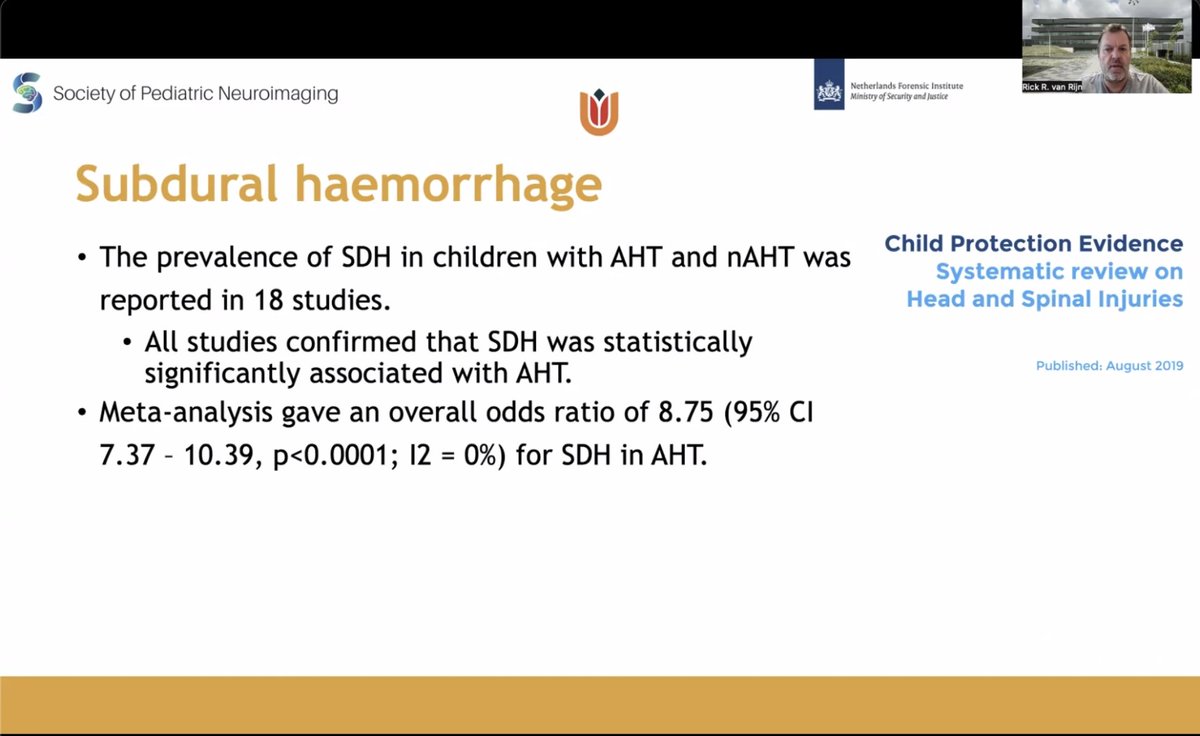 spinacademics's tweet image. Thrilled to have Dr. Rick van Rijn from the Netherlands deliver an insightful talk on Abusive Head Trauma. His expertise illuminated crucial aspects of this challenging topic, sparking valuable discussions. #SPIN2023