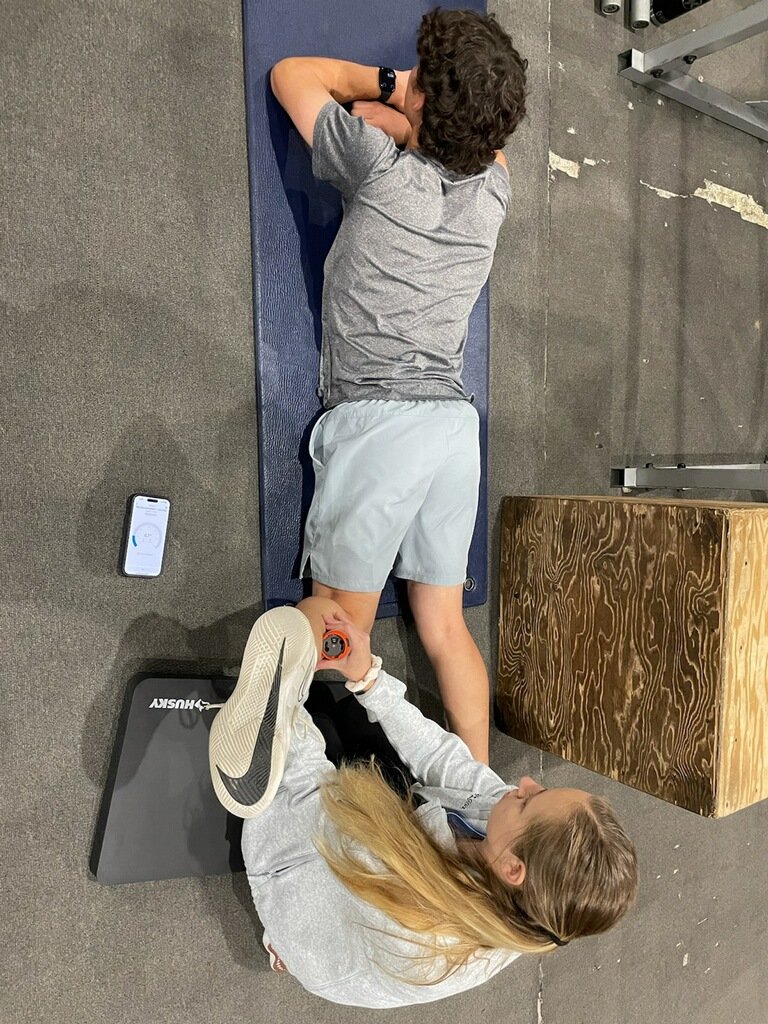 ohshardball's tweet photo. Oakmont Baseball is proud to partner with Randy Swank and KIME Performance and Physical Therapy . The Plate Testing Assessment of our players is Excellent. https://t.co/5hvBHJ9nJ0