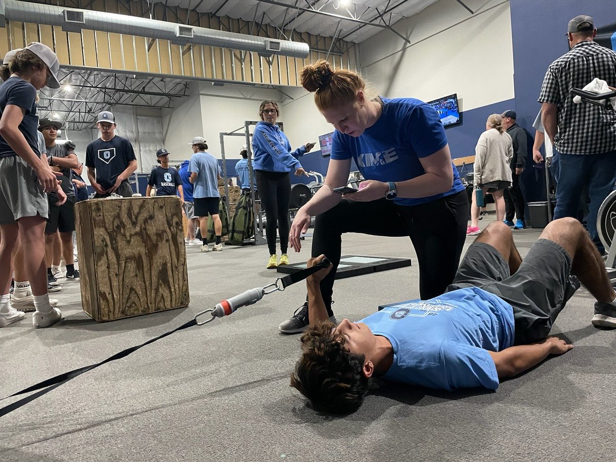 Oakmont Baseball is proud to partner with Randy Swank and KIME Performance and Physical Therapy . The Plate Testing Assessment of our players is Excellent.