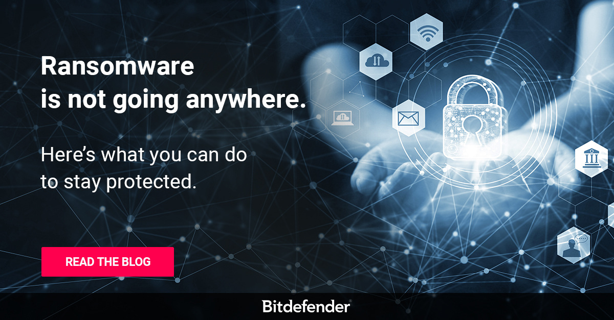 BitdefenderKE's tweet photo. Read our blog to learn how you can stay out of ransomware’s way in 2023. https://t.co/OFSR8jCu8p https://t.co/U88c6G770C