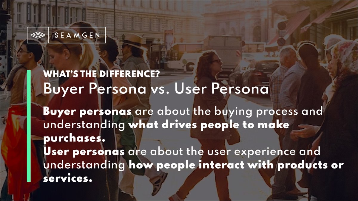 Ever wondered about the difference between #BuyerPersonas and #UserPersonas during the development process? 🤔 They both represent specific groups but have distinct roles. How would you describe the difference?