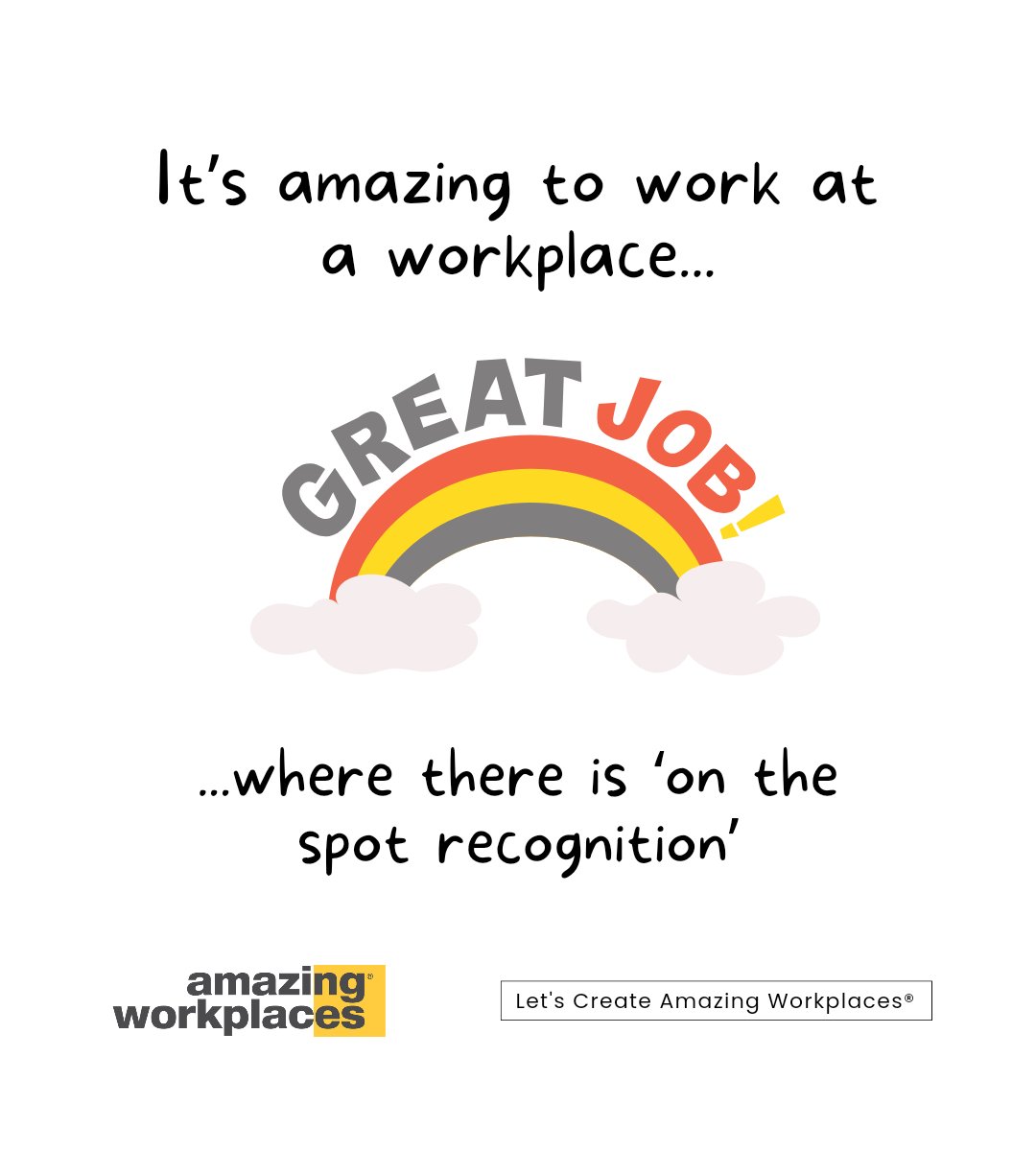 #Employeerecognition #culture #appreciation #employeeappreciation #recognition #rewards #rewardsandrecognition 
#employeeengagement #amazingworkplaces 
#LetsCreateAmazingWorkplaces
