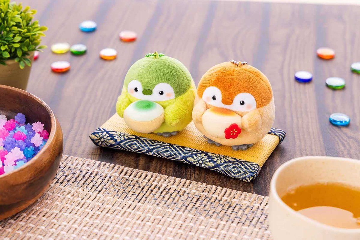 🍵京都限定🍵 抹茶コウペンちゃん＆ほうじ茶コウペンちゃんマスコット