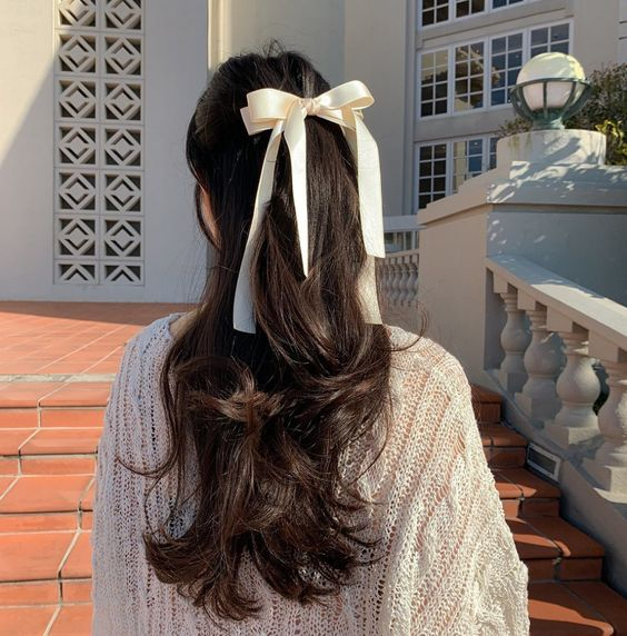 ribbons as hair accessories