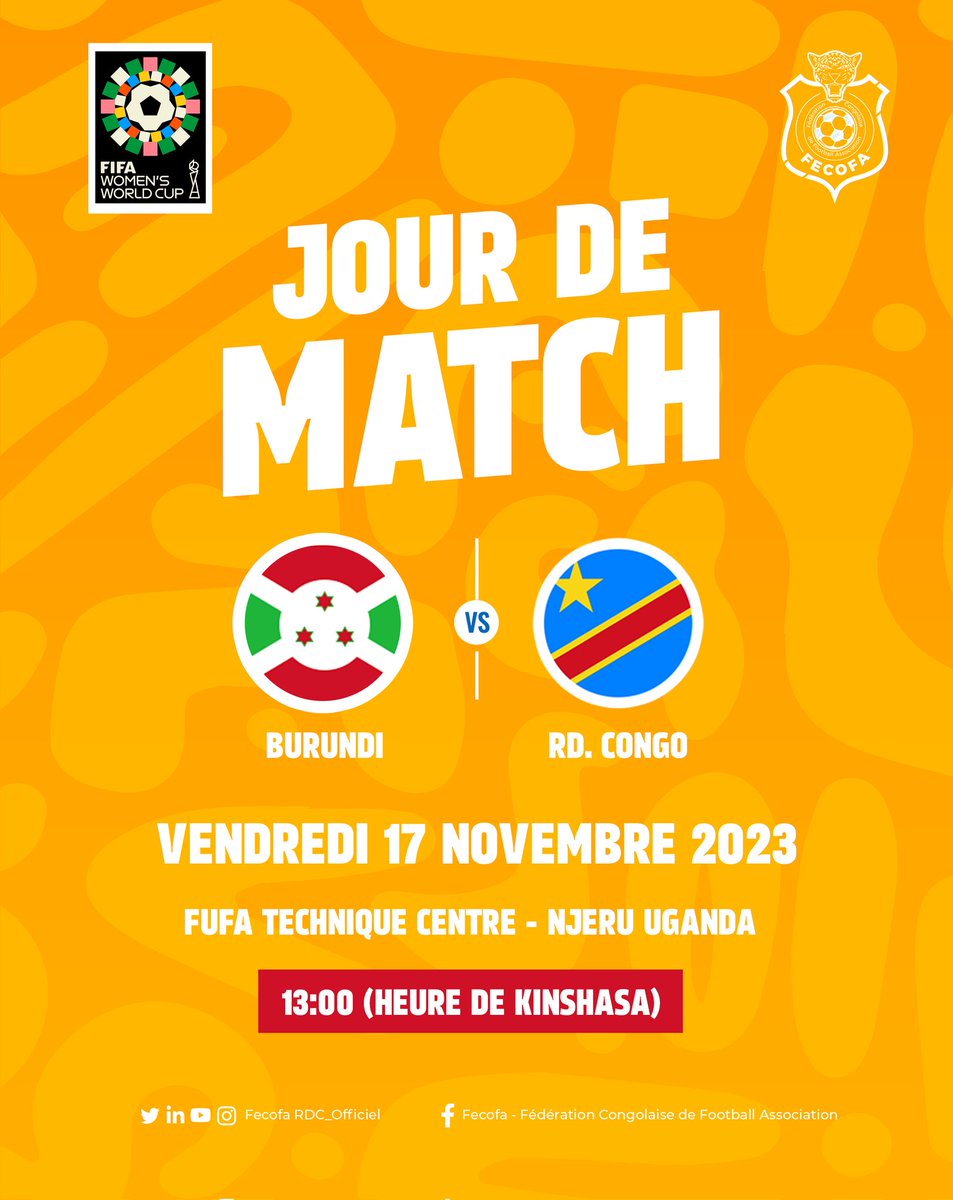Équipe Nationale Féminine de Football-Léopards RDC tweet media