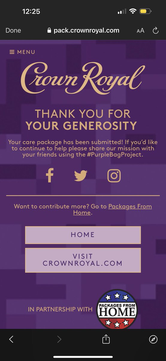 #PurpleBagProject