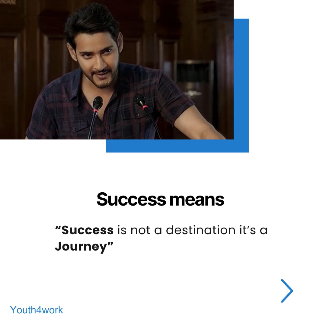 Youth4work's tweet photo. “Success is not a destination it’s a journey."💯 These are some of the movie🎥 dialogues that show the view 👀of success.

What's your movie view 👀and dialogue? Don't forget to mention it in the comment box.👇👇👇

#sucess #dialogue #movies #sucessquotes #journey #pointofview https://t.co/CJ4mQz7pou
