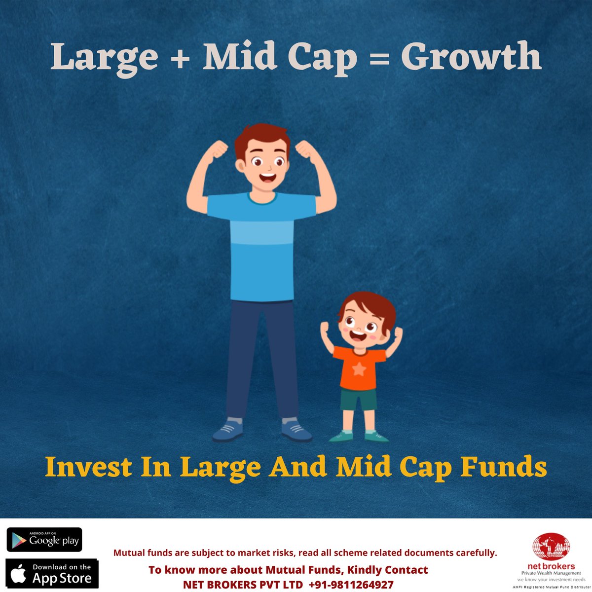 NetBrokers4's tweet image. Benefit from a blend of large and mid-caps - grow steadily with large caps, and add a boost with mid-caps ✨

Invest in Large &amp;amp; Mid Cap Funds!

#largeandmidcapfund #largeandmidcapfunds #largeandmidcap #mutualfunds #wealth