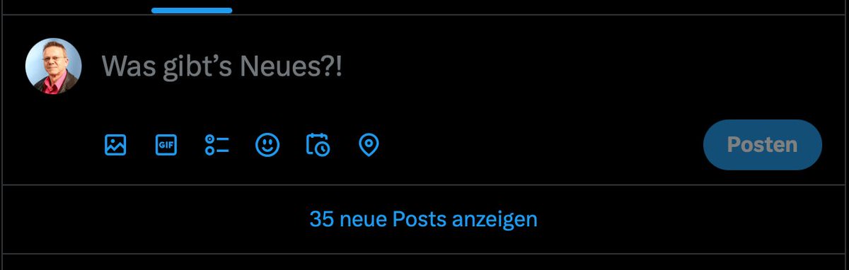 Ich verstehe das nicht.
Wenn ich auch 35 neue Post anzeigen klicke, dann werden die nicht oberhalb der Stelle an der ich mich befinde angehängt und ich kann wieder an den Anfang der Liste scrollen. sonder ich muss nach unten und dann wieder an den Anfang scrollen