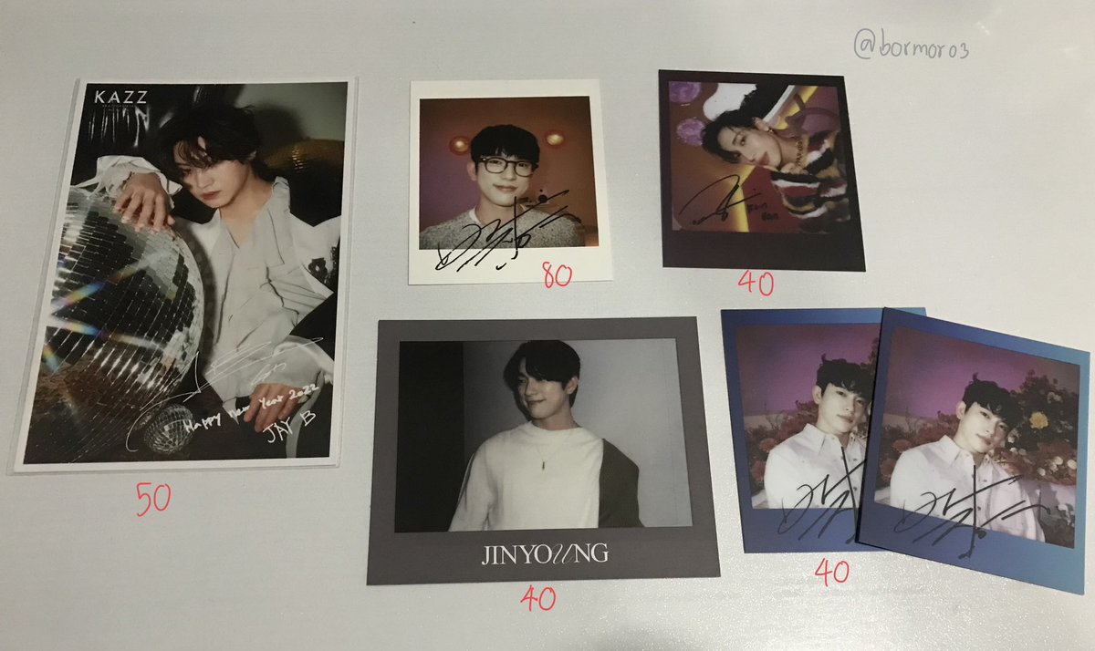 bormor03's tweet photo. 💚💚ขายการ์ด โพลารอยด์ และโปสการ์ด เจบี จินยอง got7
📌ราคาตามภาพ ค่าส่งเหมา35
ซื้อหลายใบลดให้ได้ค่ะ

#ตลาดนัดอากาเซ่ #ตลาดนัดอากาเซ #ตลาดนัดgot7 #ตลาดนัดอากาเซ่got7 #ตลาดนัดอากาเซgot7 #ขายของสะสมgot7 https://t.co/EzvCYMwoeQ