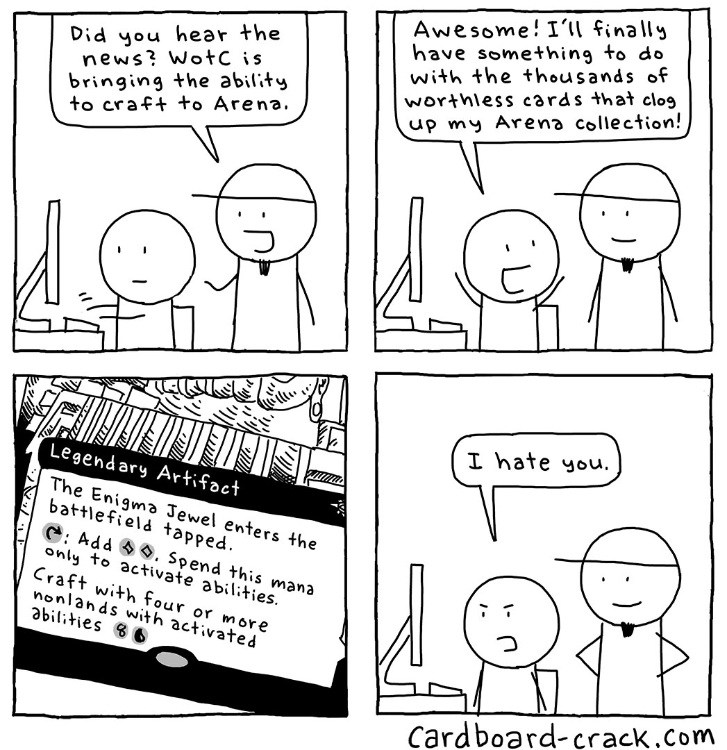 Cardboard_Crack's tweet photo. Craft #MTG #MTLCI https://t.co/CKaWlFCgyt