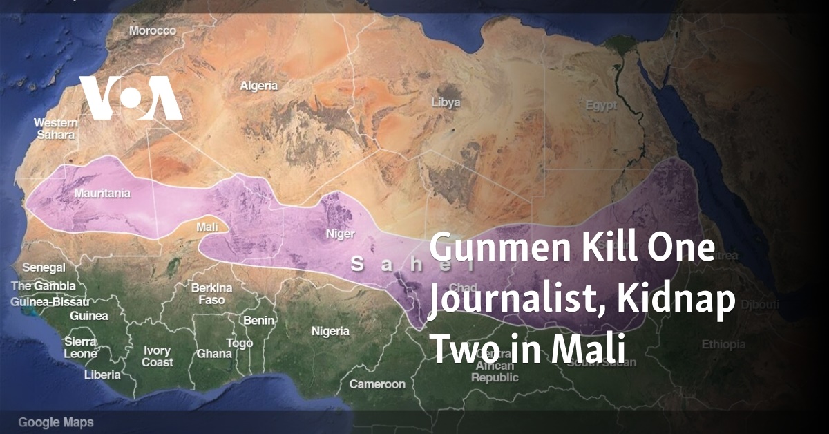 Gunmen Kill One Journalist, Kidnap Two in Mali dlvr.it/SyxVQf