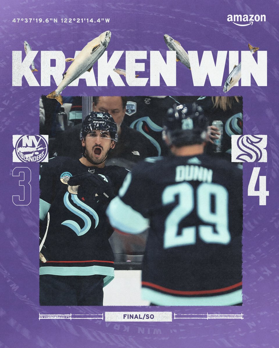 SeattleKraken's tweet photo. #SEAKRAKEN WIN!!! https://t.co/oDmtkDqH8V