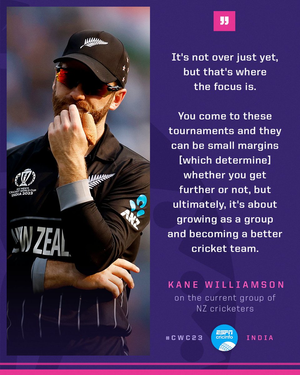 Sporty_Girl360's tweet photo. Kane Williamson: 'Not over yet' for New Zealand's golden generation 🗣️ #CWC23semifinal #CWC2023INDIA #CWC23INDIA #CWC23 #CWC2023 https://t.co/bFbxKwO3mL