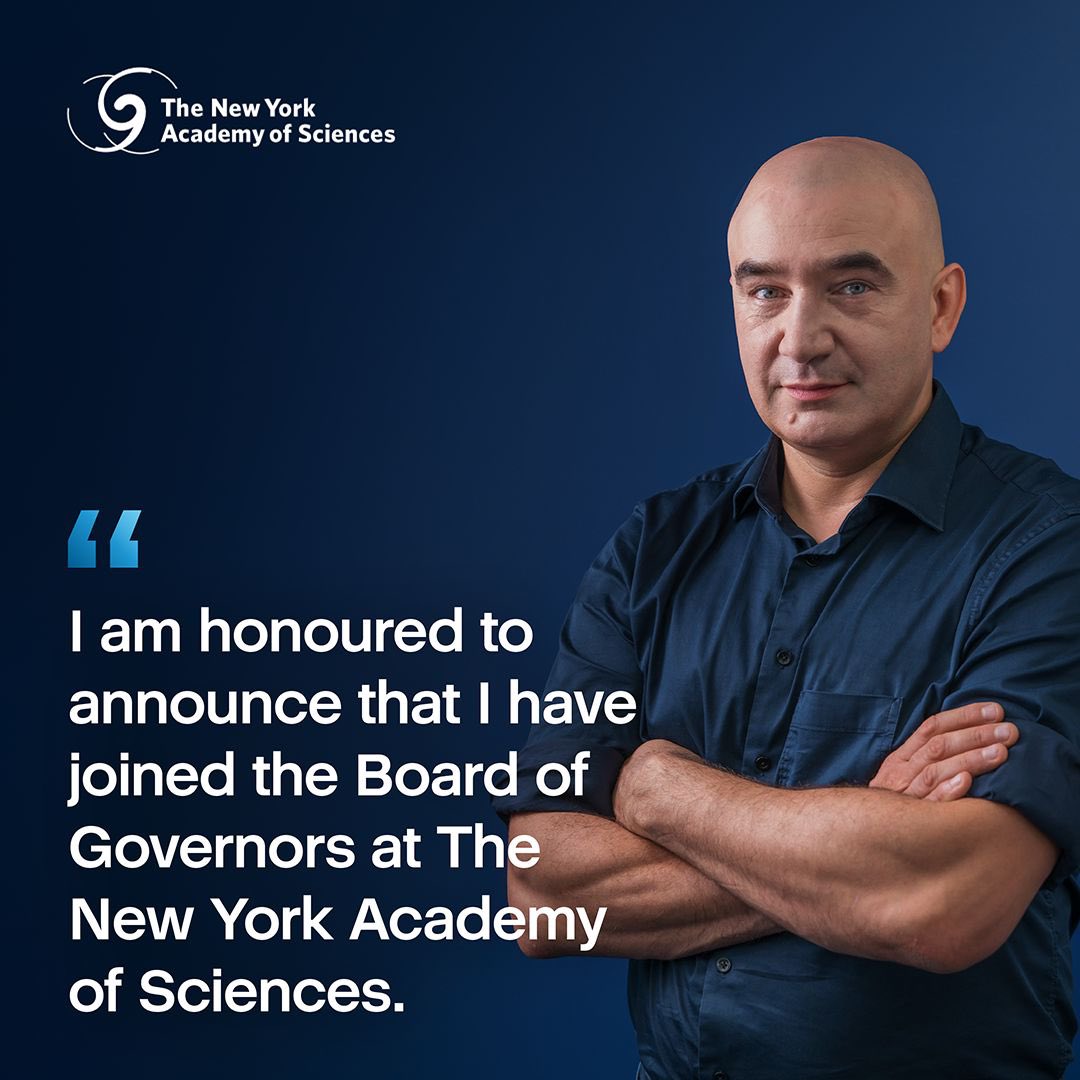 SB_SergBell's tweet photo. I am honoured to announce that I have joined the Board of Governors at The New York Academy of Sciences. 🎓 - https://t.co/6jc5of9rtF @NYASciences https://t.co/TjZffauW5L