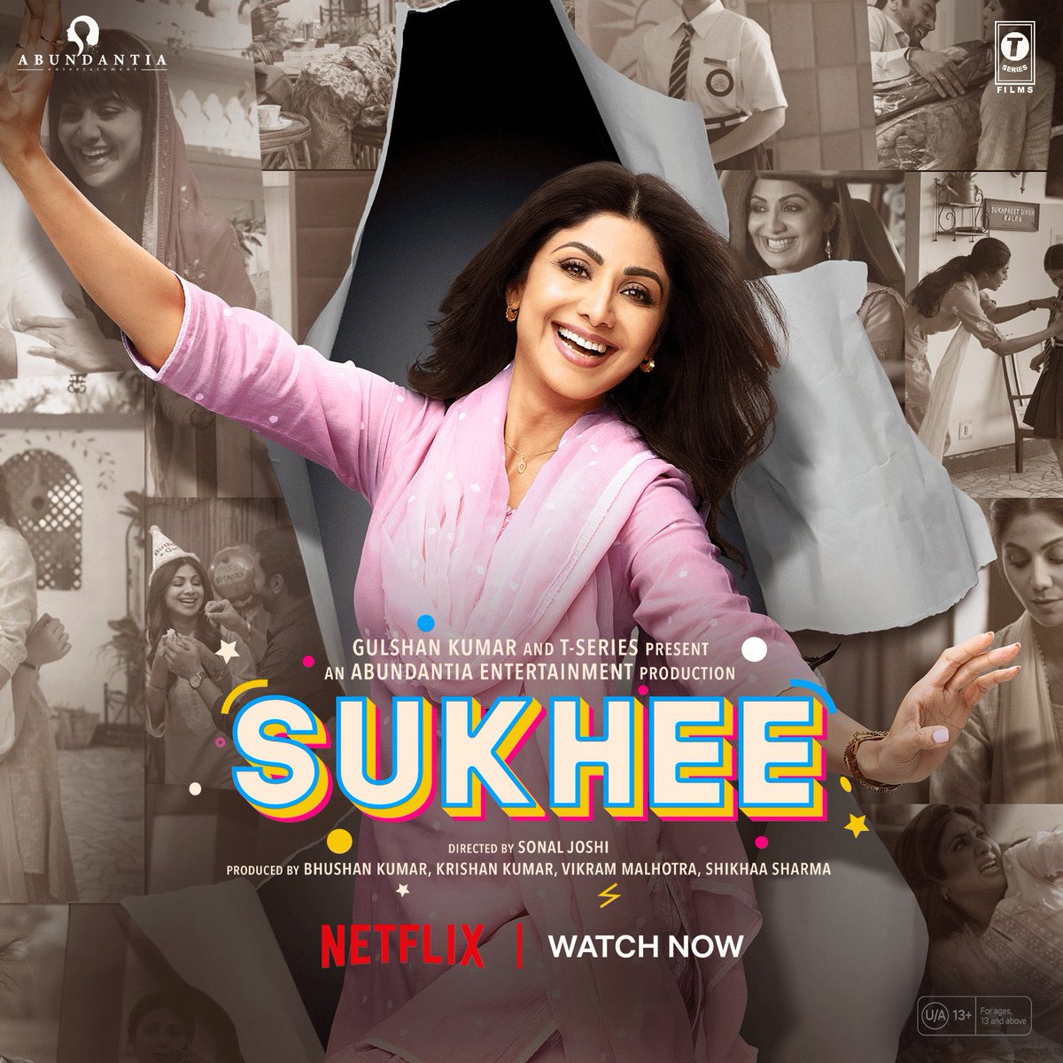 #Sukhee Now Streaming on @NetflixIndia 

#SonalJoshi. @TheShilpaShetty #AmitSadh @KushaKapila @gym_user @pavleen_gujral @Chaitannya33 @maahijain1707 @TSeries @Abundantia_Ent @PenMovies #BhushanKumar #KrishanKumar @vikramix @ShikhaaSharma03