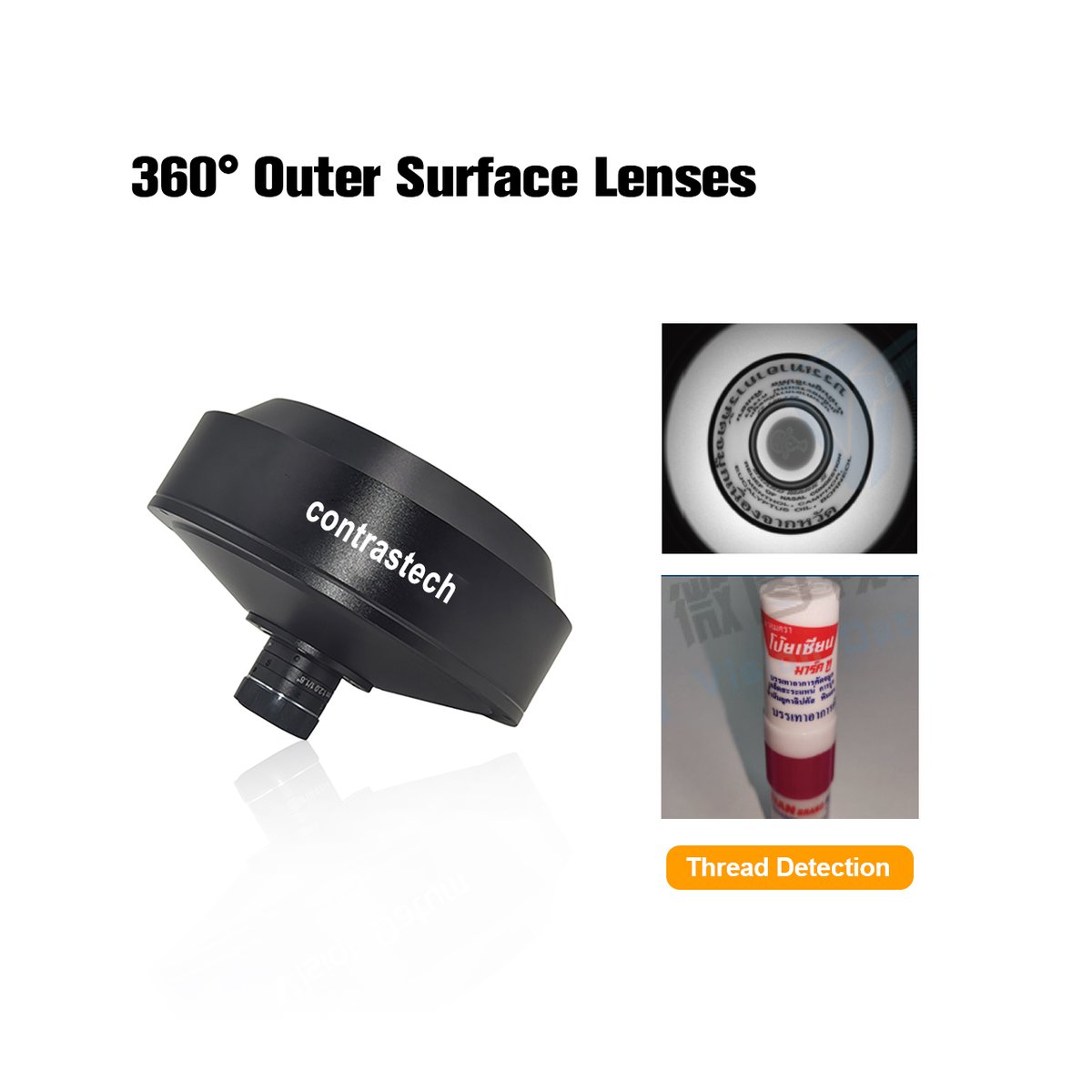 ContrastechH's tweet image. Hey, friend.👋 Let us help you minimize costs❗ No need for multiple cameras，Contrastech team has designed a series of excellent 360° lenses where a single image is sufficient to see the top and sides of objects or the inside of cavities. 🚀
#3dmeasurement #360degreeview