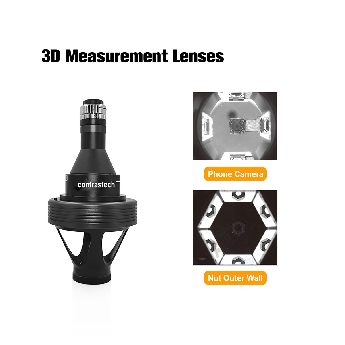ContrastechH's tweet image. Hey, friend.👋 Let us help you minimize costs❗ No need for multiple cameras，Contrastech team has designed a series of excellent 360° lenses where a single image is sufficient to see the top and sides of objects or the inside of cavities. 🚀
#3dmeasurement #360degreeview