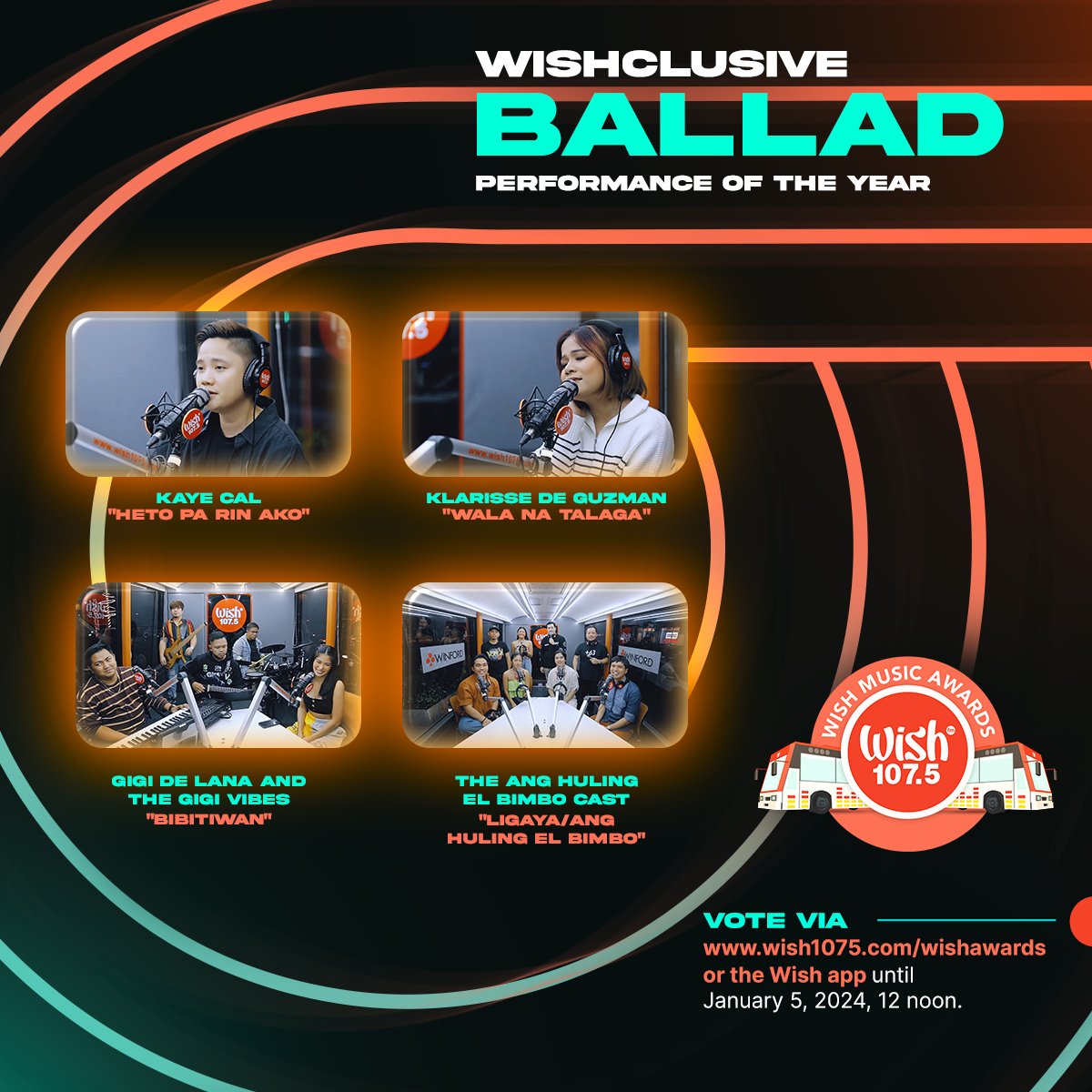 Wish FM 107.5 tweet media