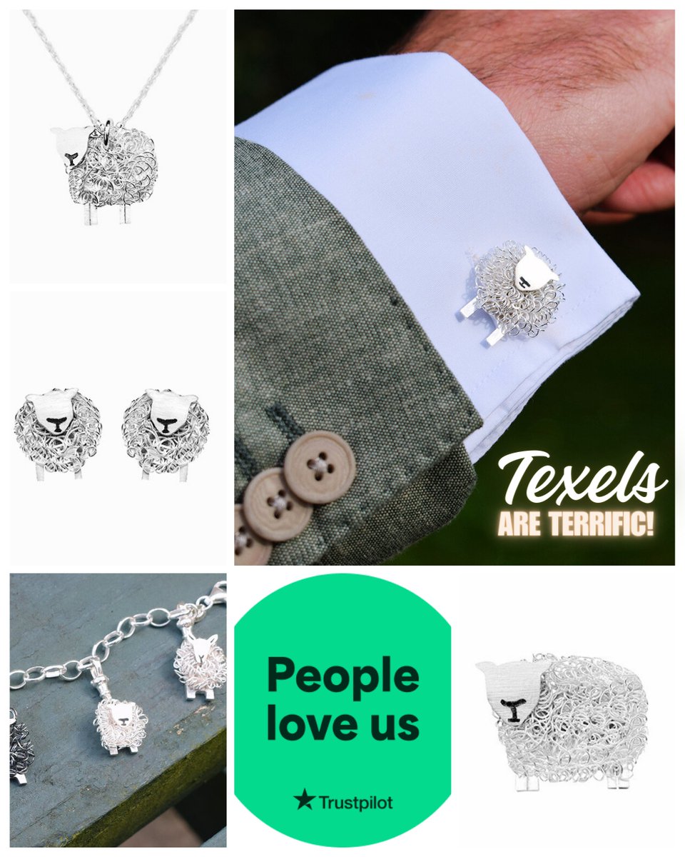 Instantly recognisable our silver handmade jewellery plays tribute to this versatile breed.

Meet them all on our website:
freshfleeces.com/collections/si…

#texelsheep #texel #texels #sheep365 #far365 #farminguk#sheepfarm #sheepfarmer #lambing2023 lambing2024 #sheepgift #sheepjewellery