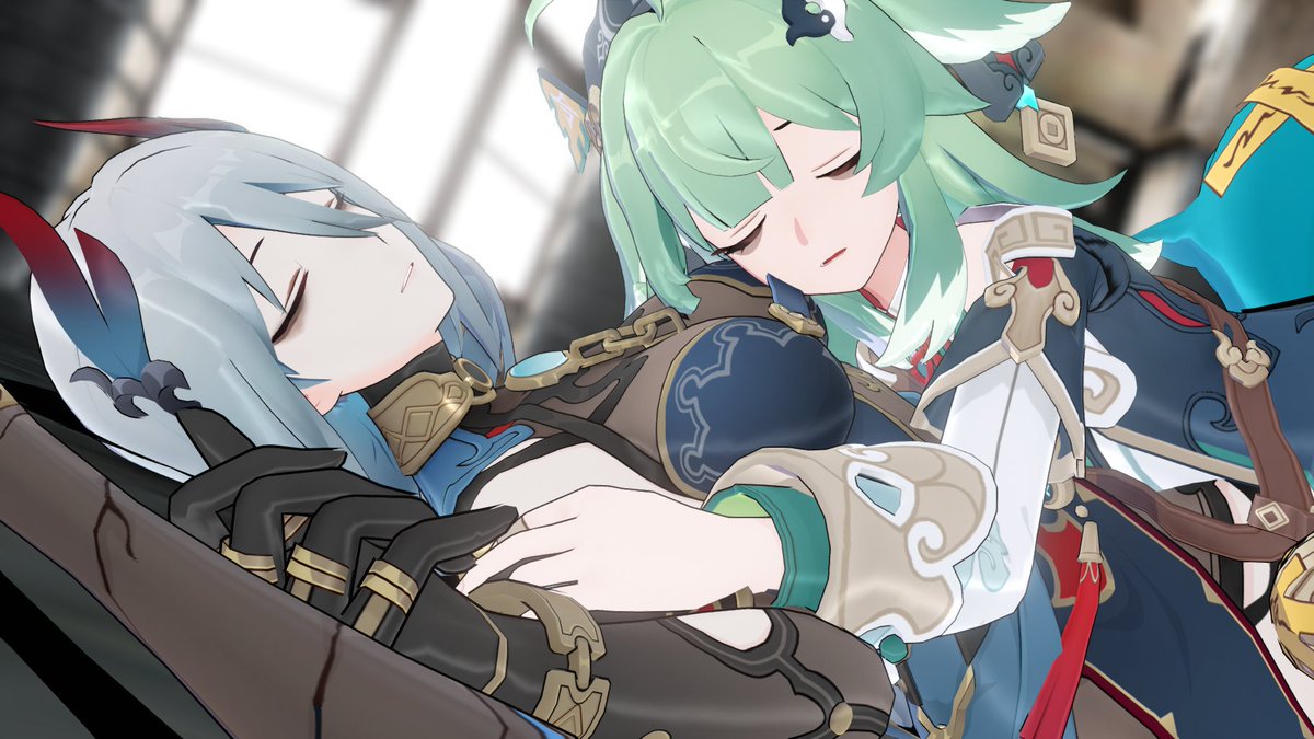 LucyLucyRyona's tweet photo. Star Rail - Hanya x Huo Huo

They both have cute little eyebags~ >w<

And I think I quite did well on this KO body pile posing! OwO

#ryona #リョナ https://t.co/UisRfQUPT6