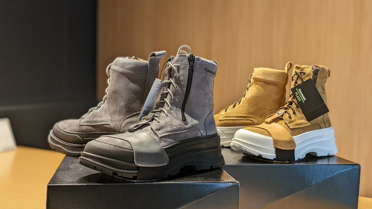 カワサキ ライディングスニーカー」 入荷しました！ 厚底仕様となり