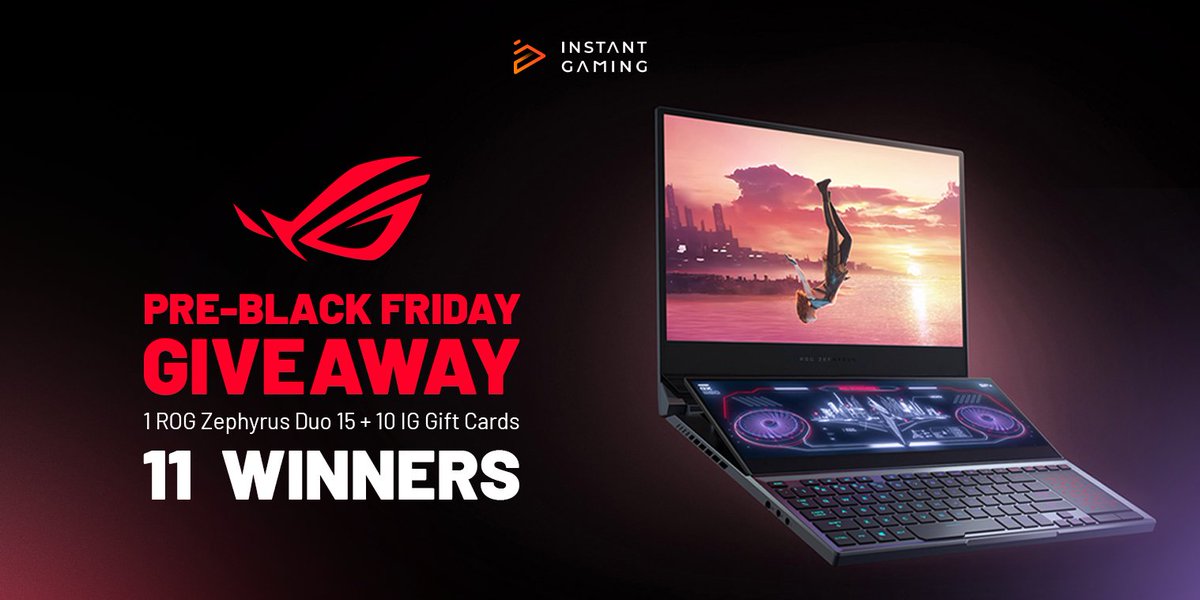InstantGamingEN's tweet image. 🚨Pre-Black Friday Giveaway🚨  
→ Follow+ RT + ❤️ 
→ Tag a friend 
→Click to participate 👇
instant-gaming.com/en/giveaway/bl…