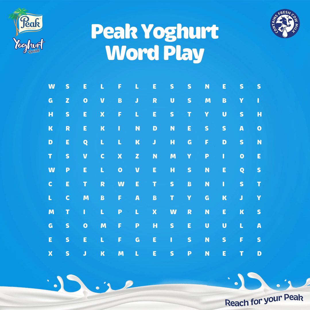 PeakYoghurt's tweet photo. Hey, Fresh Gang!

How good are you at solving puzzles?
Here's your chance to show off your prowess. 

Let's have some fun in the comments, shall we?

#PeakYoghurt
#WeOnlyDoFresh https://t.co/cLWasZYiaI