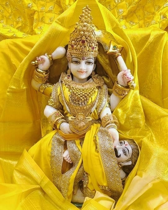 baglamukhipuja's tweet photo. Goddess Bagalamukhi is a perfect example of duality. One can easily find peace and balance in life following her principles. https://t.co/8AmladdFlj