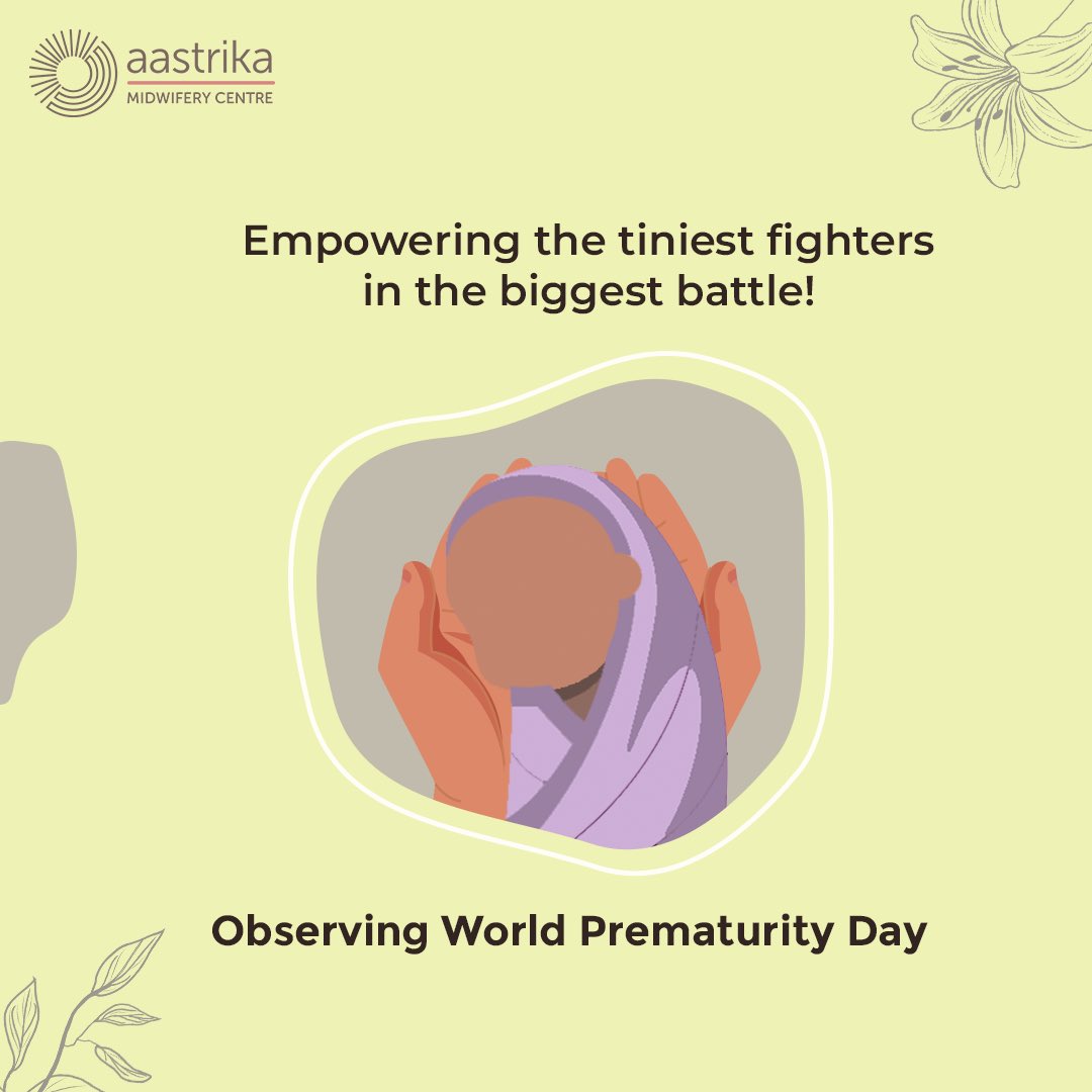 aastrika_amc's tweet photo. Together, let's amplify care and support for our tiniest fighters on World Prematurity Day.
#WorldPrematurityDay2023 #AMCLife #Aastrika #Aastrika #AastrikaMidwiferyCentre #ForEveryMother #MaternalCare #JoyfulBirth https://t.co/WdncYFX1XB