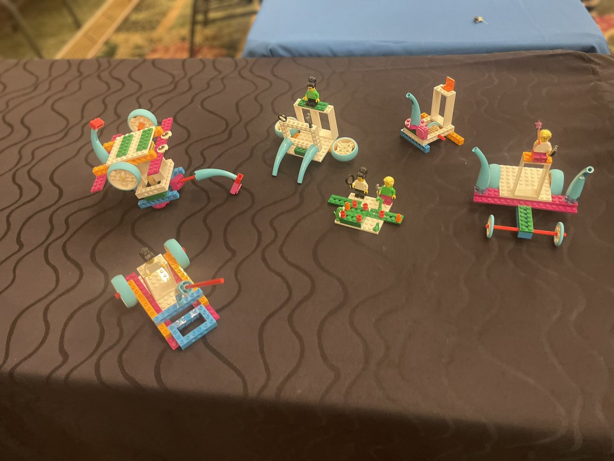 HitchcockLaci's tweet photo. Fantastic first day at @SOTFCONF 2023! I enjoyed getting hands on with @LEGO_Education and being challenged to problem solve, think critically and creatively @ameliamcrespo #SOTF2023 #HSTE  @HAISconnect https://t.co/3CKiCAorIF