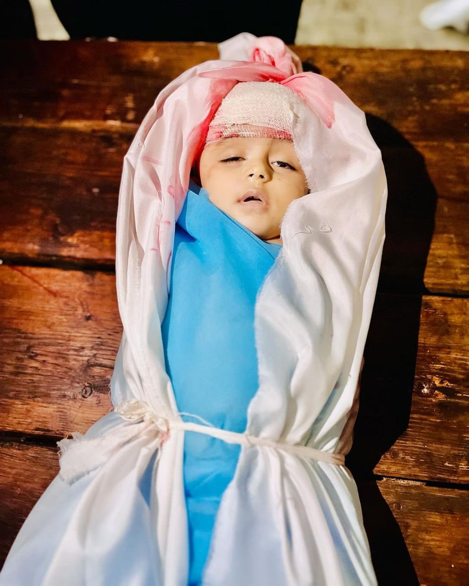 QudsNen's tweet photo. Israel kills a 2-year-old girl in Gaza. https://t.co/EdhvrZYaXk