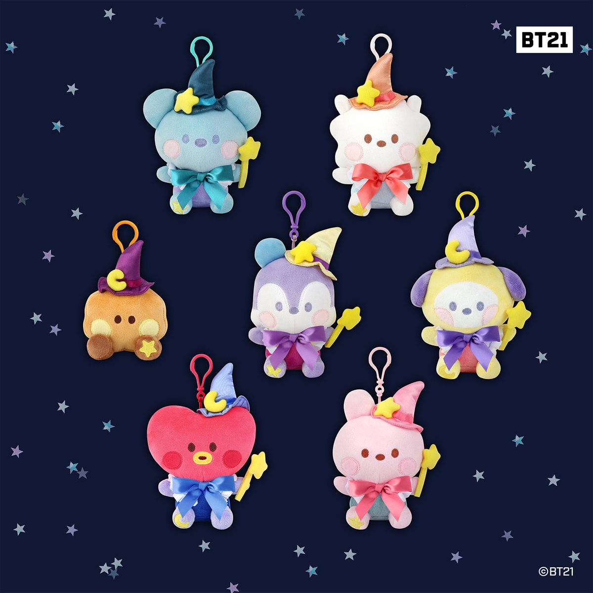 BT21 minini PLUSH KEYRING MAGICIAN✨ 10% OFF SALE~11.21(TUE) 📍모노폴리 (http://monopoly.co.kr) 강남구 논현로 163길 15 / 15, Nonhyeon-ro 163-gil, Gangnam-gu, Seoul, Korea #모노폴...