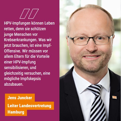 Rund 25% weniger HPV-Impfungen 2022 bei Kindern und Jugendlichen. Ein erschreckendes Ergebnis, das im Rahmen des Kinder- und Jugendreportes der @DAKGesundheit deutlich wurde. #Vorsorge kann Leben retten! Mehr unter: dak.de/dak/landesthem…