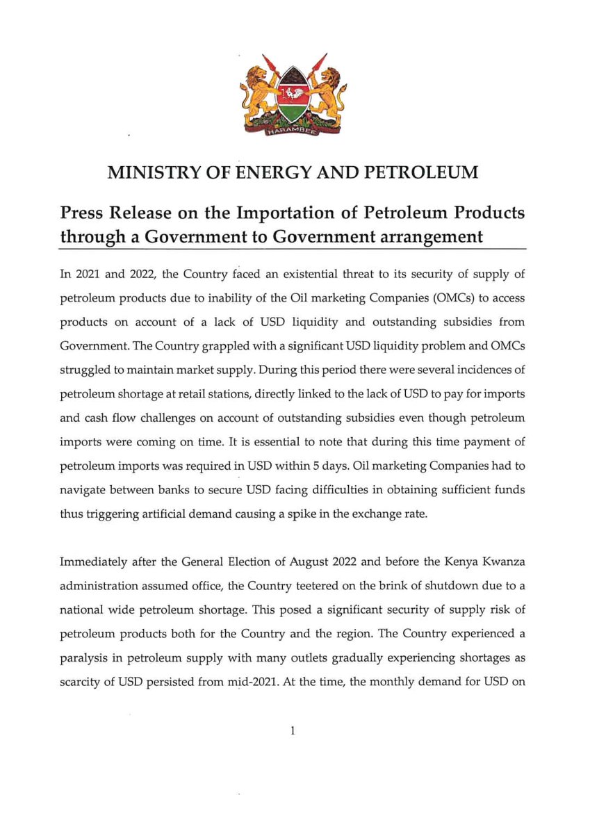 TechTonicAi_'s tweet image. The government values Uganda as a crucial trade ally and is dedicated to supporting the ongoing utilization of Kenya's petroleum infrastructure for the regional advantage.
#FuelTruth 
Raila Exposed