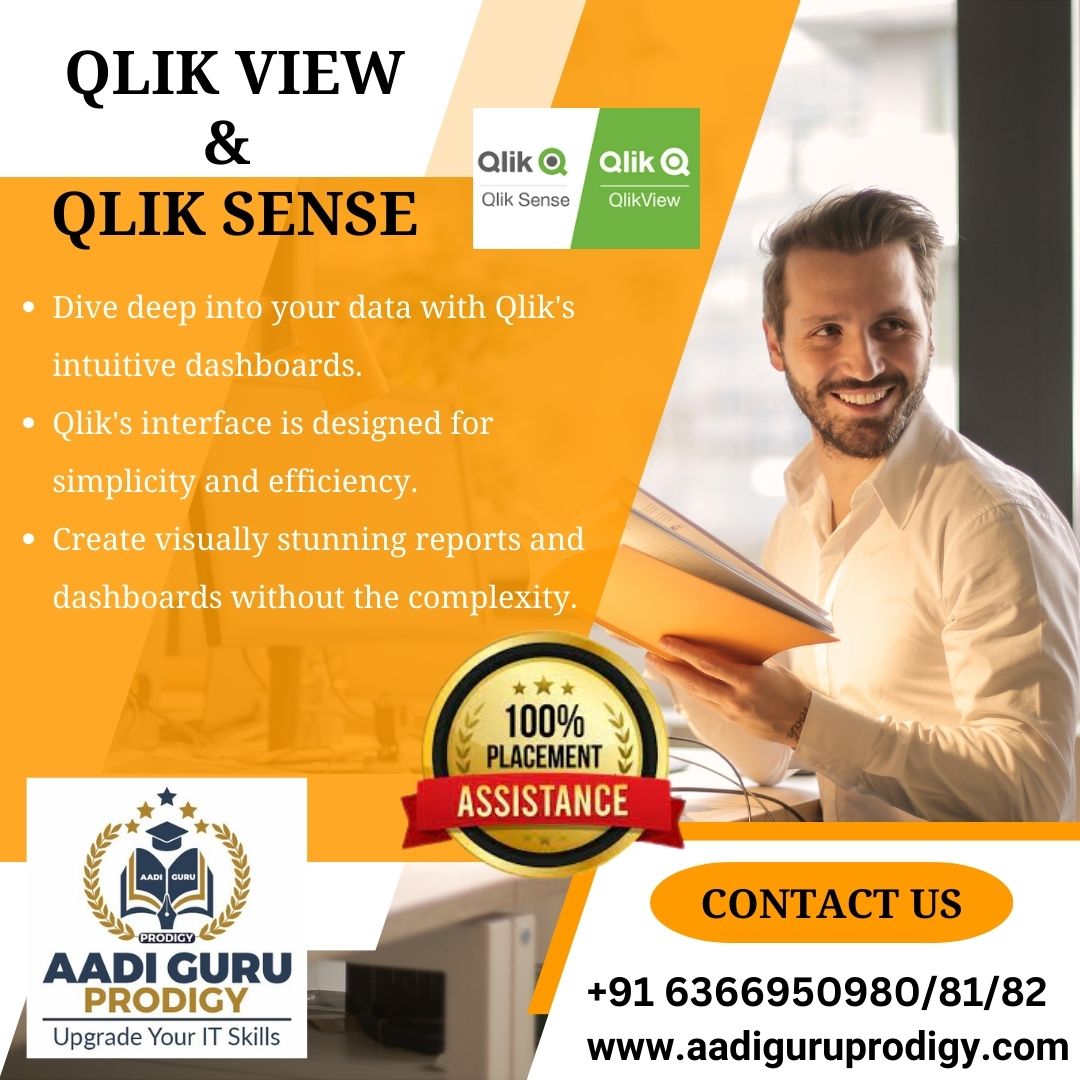 'Master Data Visualization with Aadiguru Prodigy's QlikView & Qlik Sense Courses! 📊✨' '

Transform raw data into powerful insights! Join our QlikView and Qlik Sense courses to harness the true potential of data visualization.

 Register Now: buff.ly/3QSsNrb ❤