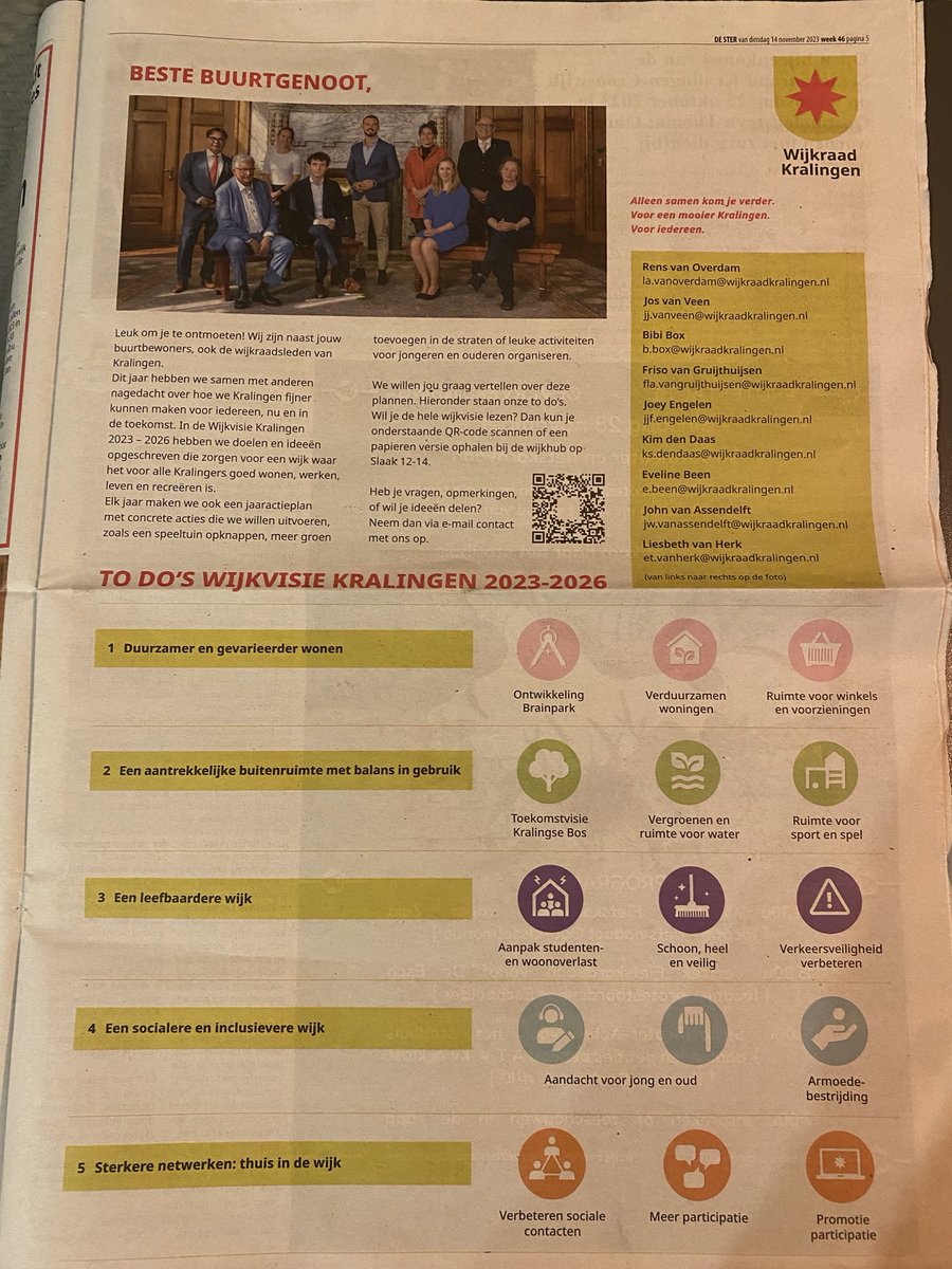 WRKralingen's tweet photo. De @DeSterOnline ligt (bijna) in jouw brievenbus. In deze editie staat onze paginagrote advertentie. 

In de advertentie lees je onder andere een overzicht van onze ‘To Do’s’ voor de komende jaren en onze contactgegevens.

Hele wijkakkoord lezen? Link: https://t.co/bPD461JbFU https://t.co/8PhxTotfSA