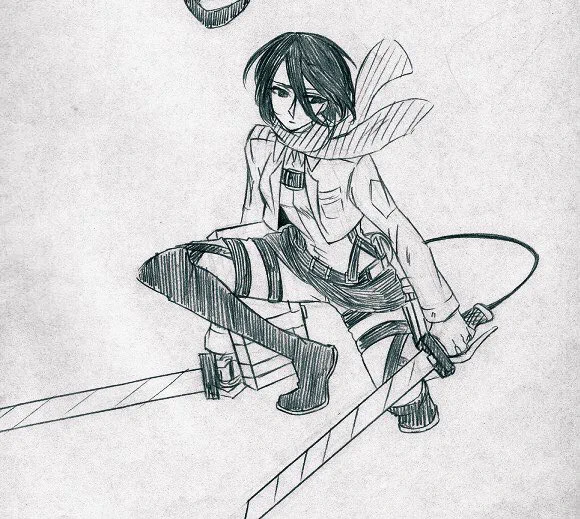 進撃だよなぁ十年前だもんなハマってたの…
 #10年前の絵と最近の絵を晒す 