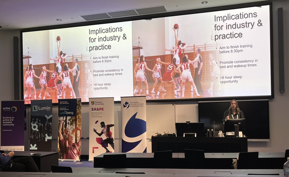 A great experience presenting my research surrounding Sleep in Youth Athletes at the National Youth Sport Conference in Adelaide. 
Some very interesting and important research being conducted in this space!
#NYSC2023