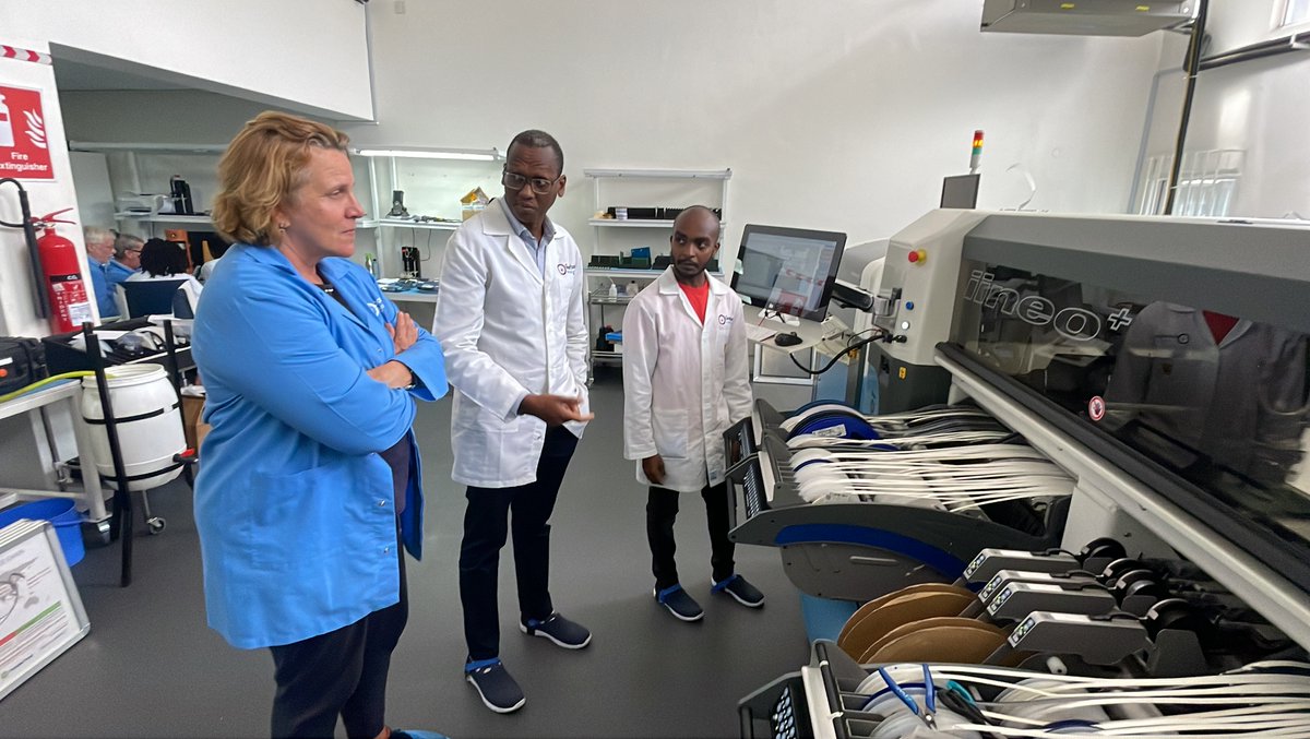 Exciting Visit from <a href="/TertiaBailey/">Tertia</a>, Manufacturing Africa Adviser <a href="/UKinKenya/">UK in Kenya 🇬🇧🇰🇪</a> Thrilled to showcase our electronic manufacturing capacity and the promising potential for Kenya to emerge as a hub for electronic manufacturing for UK companies.
#EconomicPartnership #ManufacturingAfrica
