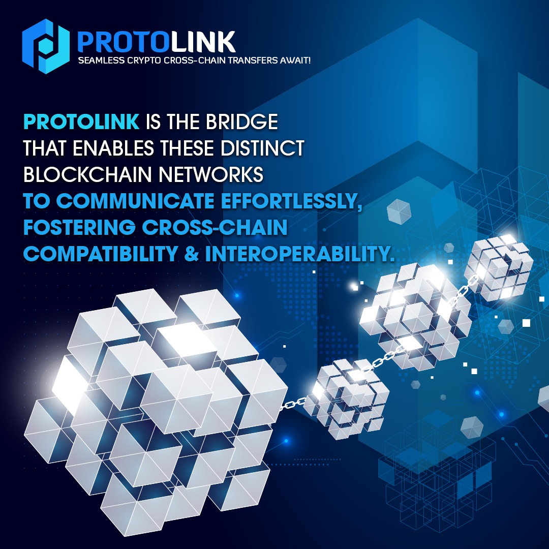 PROTOLINKDM's tweet photo. Protolink: Your bridge for seamless communication between diverse blockchain networks, nurturing cross-chain compatibility and interoperability. ๐
#Protolink #BlockchainBridge https://t.co/XMn4eXcpoP