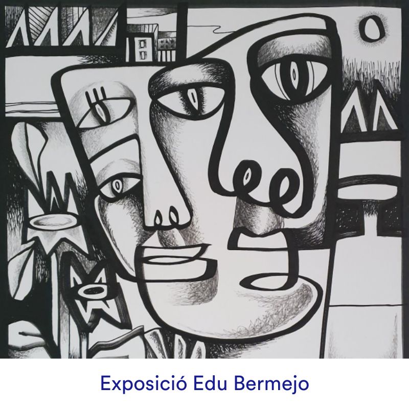 🎭 #CentreCultural.- L'artista Edu Bermejo ens apropa el seu projecte 🎨 'Línea pura', que després d'un viatge a Kingston 🇯🇲 arriba al Centre Cultural amb una proposta creativa 🖌️ que no deixarà ningú indiferent.

➡️ La inauguració serà hui divendres 17 a les 18h.