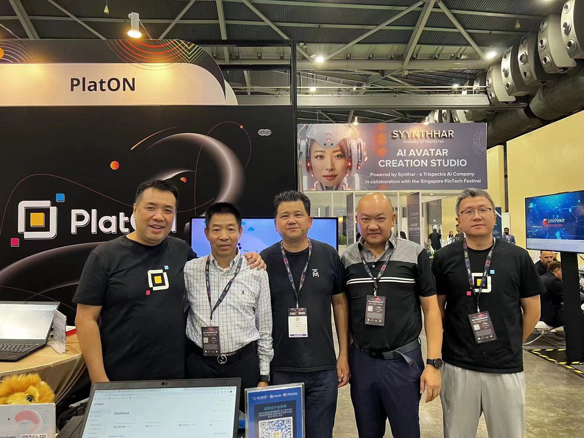 Allinpay  Holdings Company Limited

11月15日-17日，通华国际亮相新加坡金融科技节，与PlatON 、dtcPay 带来的“Web3 支付新体验”，推出了一种基于智能终端的数字货币支付系统，为用户提供更快、更经济、更安全的支付体验。