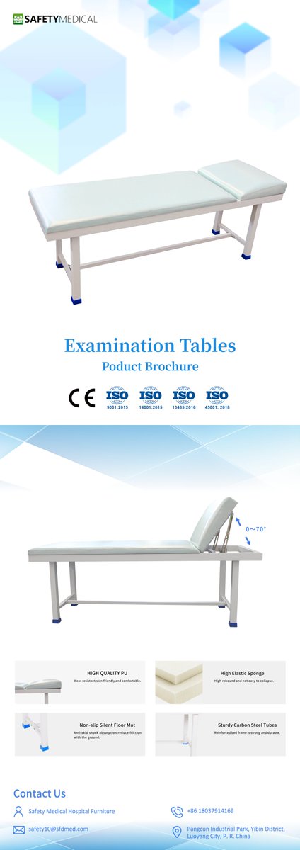 xiao83561's tweet image. Customized Examination Table
Contact me if you are interested~
WhatsApp: +86 18037914169
Email: safety10@sfdmed.com
#medical #hospital #examinationtable #bed #patienttable #manufacturer