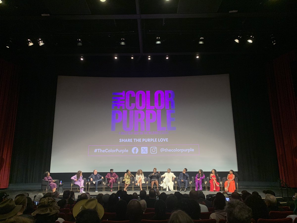 New musical film of #TheColorPurple  is dazzling and joyous.

Gives soul and empathy to every character... and sidesteps some of the story’s central trauma.

A definite crowd pleaser, with Danielle Brooks outstanding in Oprah’s old role as Sofia.